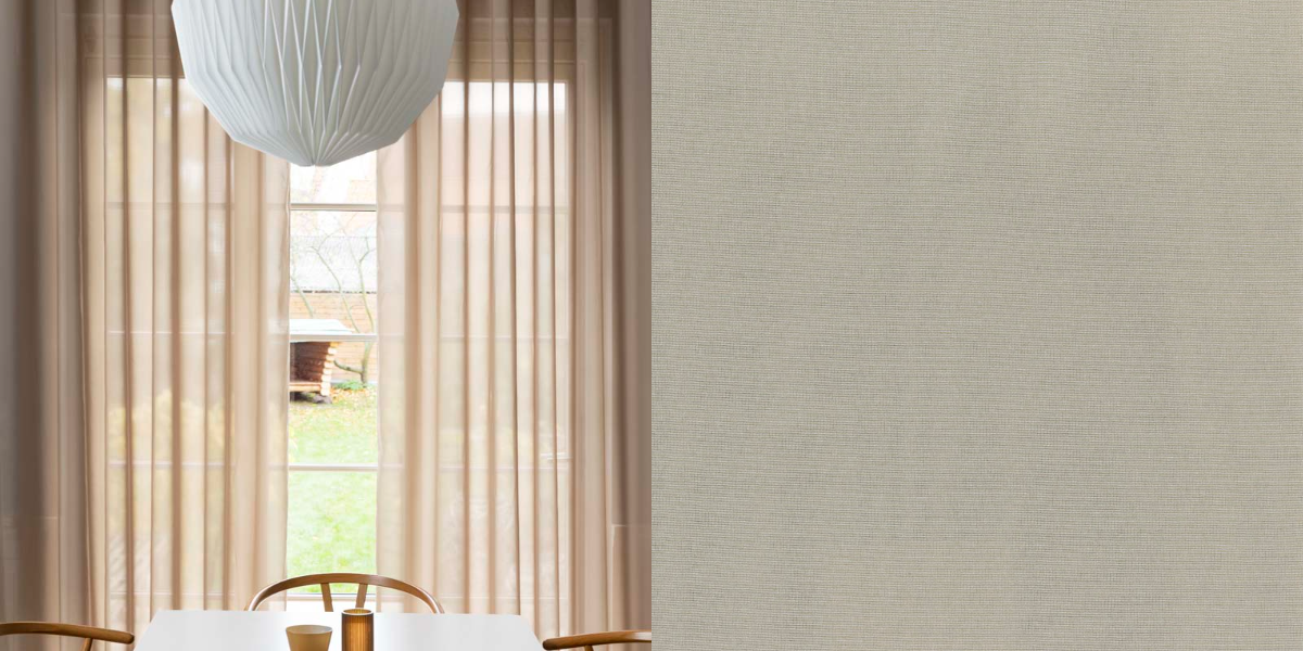 Tunn Hotellgardin Graceful (Transparent) Wave