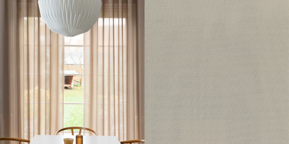 Tunn Hotellgardin Graceful (Transparent) Wave