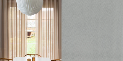 Tunn Hotellgardin Graceful (Transparent) Wave