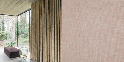 Vävd Linnestrukturgardin Cairo Veckband