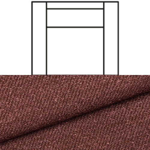 Klädsel till Fåtölj Tyg Angola bouclé