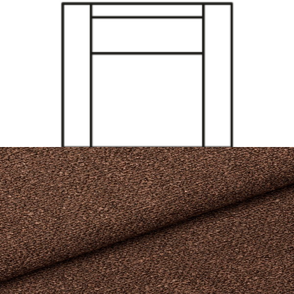 Klädsel till Fåtölj Tyg Angola bouclé