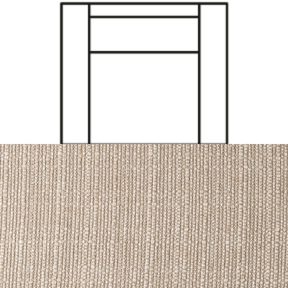 Klädsel till Fåtölj Tyg Madeira