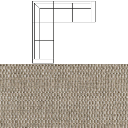 Klädsel till Hörnsoffa Tyg Babel