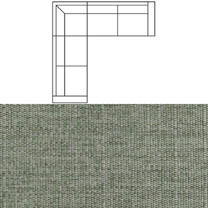 Klädsel till Hörnsoffa Tyg Babel