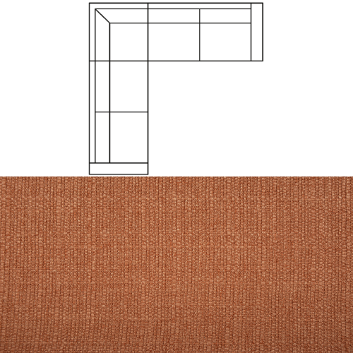 Klädsel till Hörnsoffa Tyg Madeira