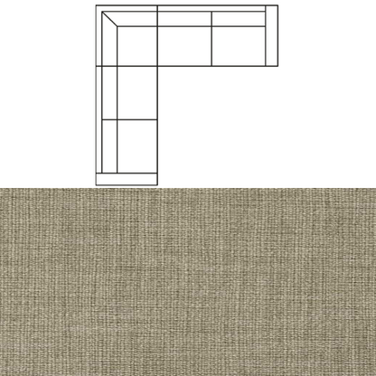 Klädsel till Hörnsoffa Tyg Avena