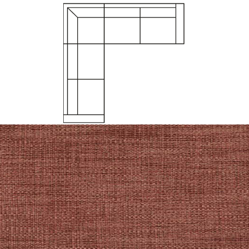 Klädsel till Hörnsoffa Tyg Avena