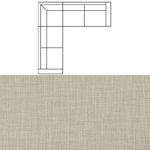 Klädsel till Hörnsoffa Tyg Avena