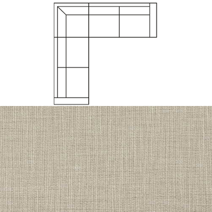 Klädsel till Hörnsoffa Tyg Avena