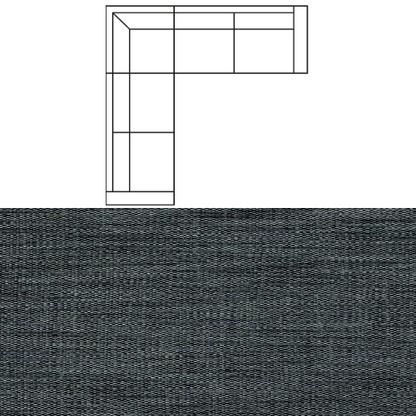 Klädsel till Hörnsoffa Tyg Avena