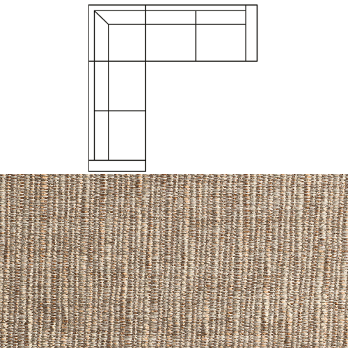 Klädsel till Hörnsoffa Tyg Picasso