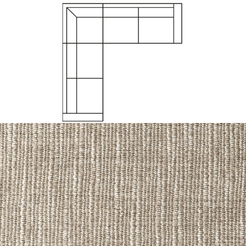 Klädsel till Hörnsoffa Tyg Picasso