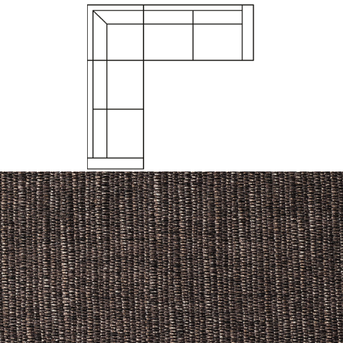 Klädsel till Hörnsoffa Tyg Picasso