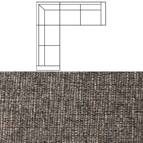 Klädsel till Hörnsoffa Tyg Picasso