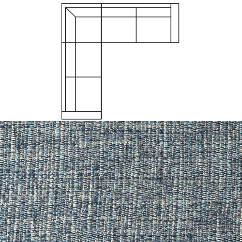 Klädsel till Hörnsoffa Tyg Picasso