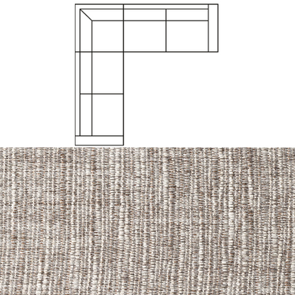 Klädsel till Hörnsoffa Tyg Picasso