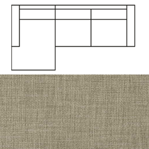 Klädsel till Divansoffa Tyg Avena