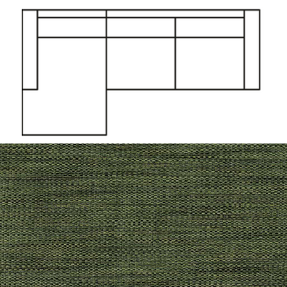 Klädsel till Divansoffa Tyg Avena