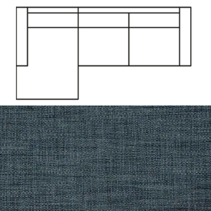 Klädsel till Divansoffa Tyg Avena