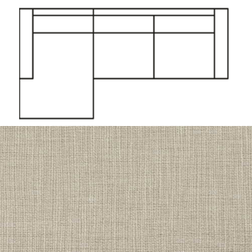 Klädsel till Divansoffa Tyg Avena