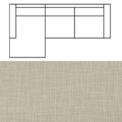 Klädsel till Divansoffa Tyg Avena