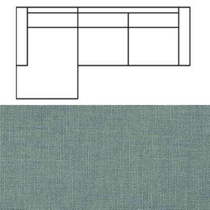 Klädsel till Divansoffa Tyg Avena