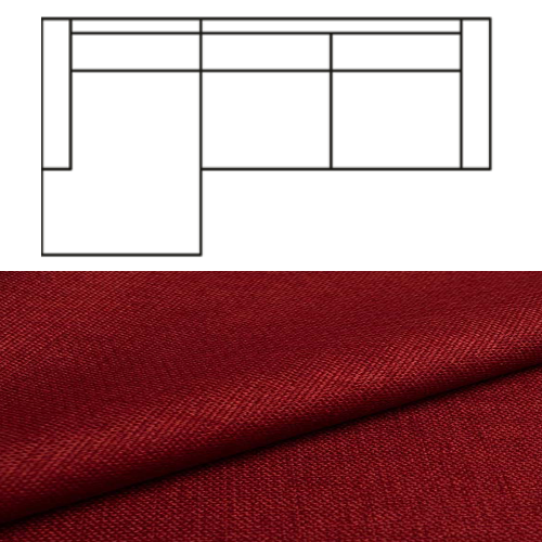 Klädsel till Divansoffa Tyg Lido