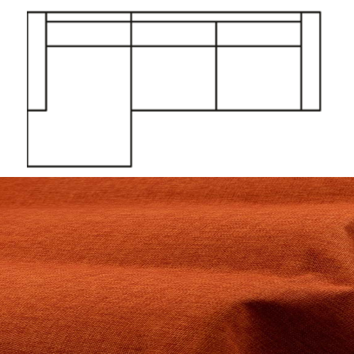 Klädsel till Divansoffa Tyg Lido