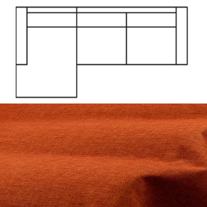 Klädsel till Divansoffa Tyg Lido