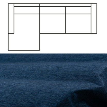 Klädsel till Divansoffa Tyg Lido