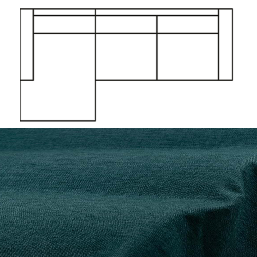 Klädsel till Divansoffa Tyg Lido