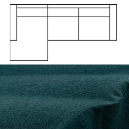 Klädsel till Divansoffa Tyg Lido