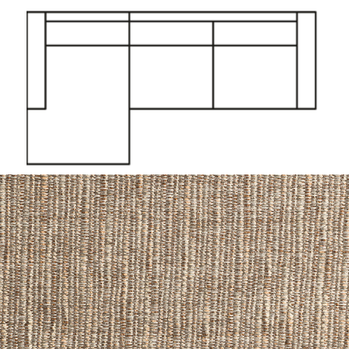 Klädsel till Divansoffa Tyg Picasso