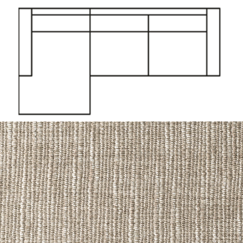 Klädsel till Divansoffa Tyg Picasso