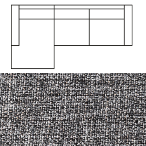 Klädsel till Divansoffa Tyg Picasso