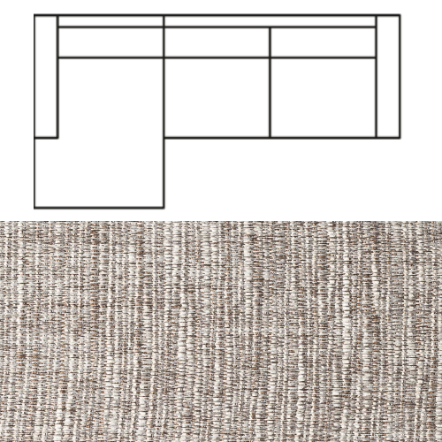 Klädsel till Divansoffa Tyg Picasso