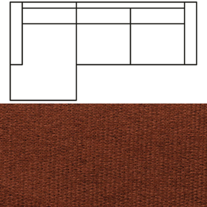 Klädsel till Divansoffa Tyg Brooklyn