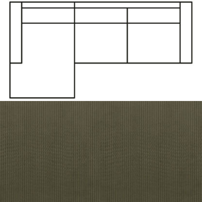 Klädsel till Divansoffa Tyg Arrow