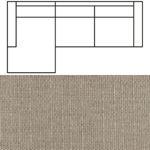 Klädsel till Divansoffa Tyg Babel