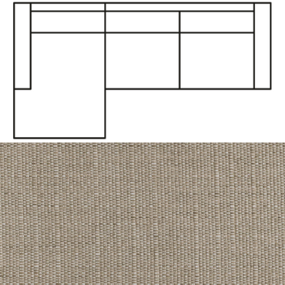 Klädsel till Divansoffa Tyg Babel