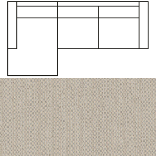 Klädsel till Divansoffa Tyg Bolt