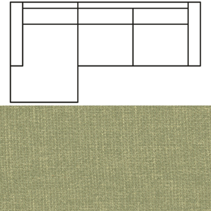 Klädsel till Divansoffa Tyg Grit