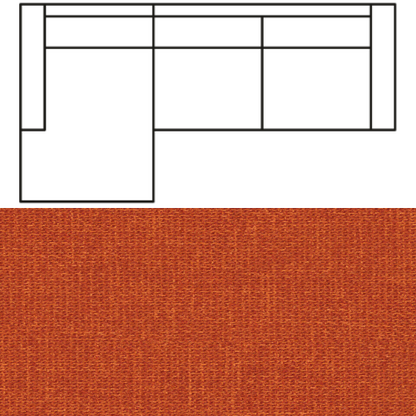 Klädsel till Divansoffa Tyg Grit