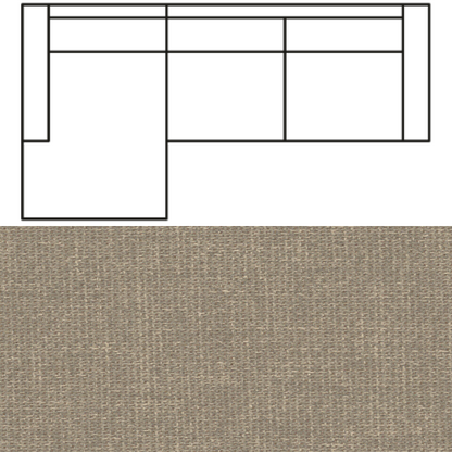 Klädsel till Divansoffa Tyg Grit