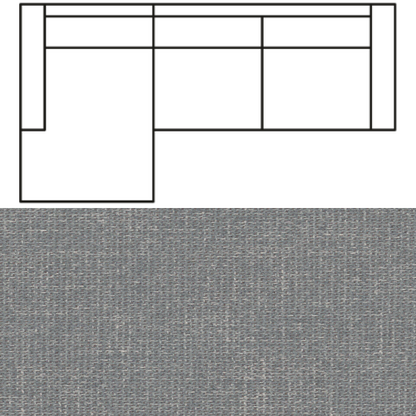 Klädsel till Divansoffa Tyg Grit