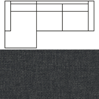 Klädsel till Divansoffa Tyg Grit