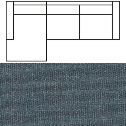 Klädsel till Divansoffa Tyg Grit