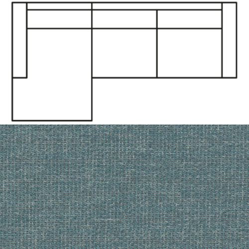 Klädsel till Divansoffa Tyg Grit