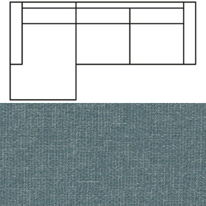 Klädsel till Divansoffa Tyg Grit